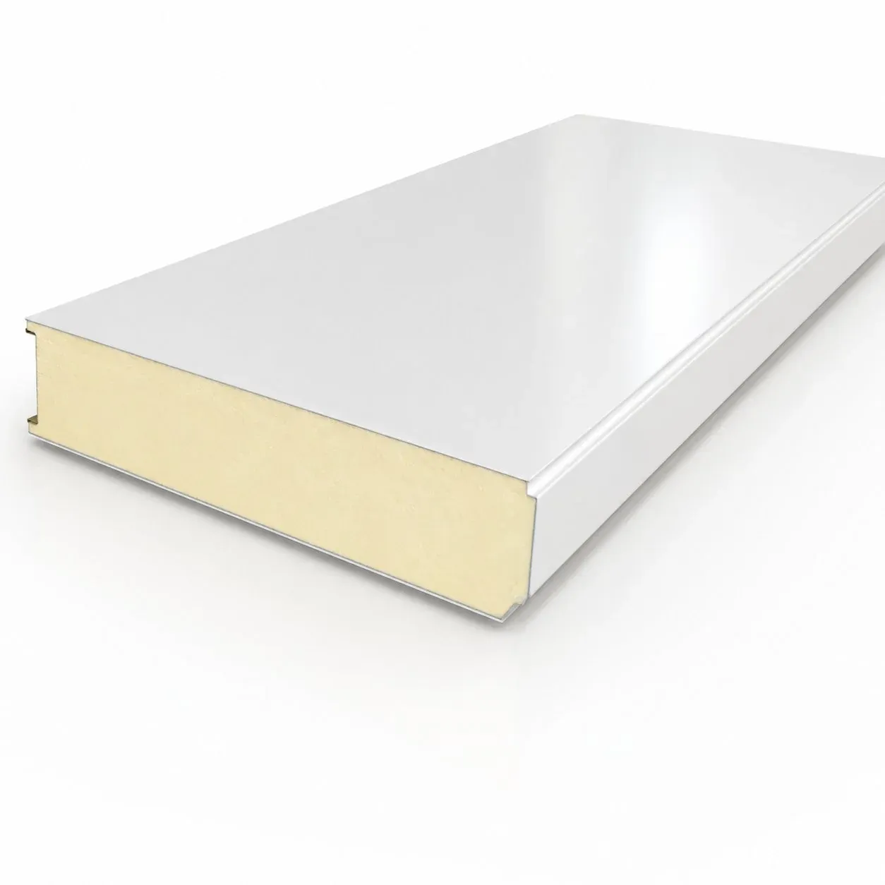 Real Panel polyurethane (PUR) cold room sandwich panel for cold storage, chiller and freezer applications