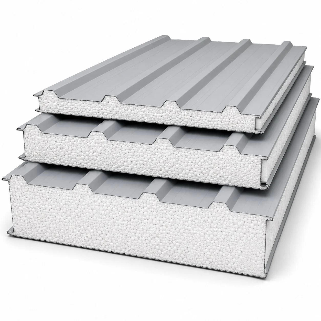 Real panel eps roof panel thickness