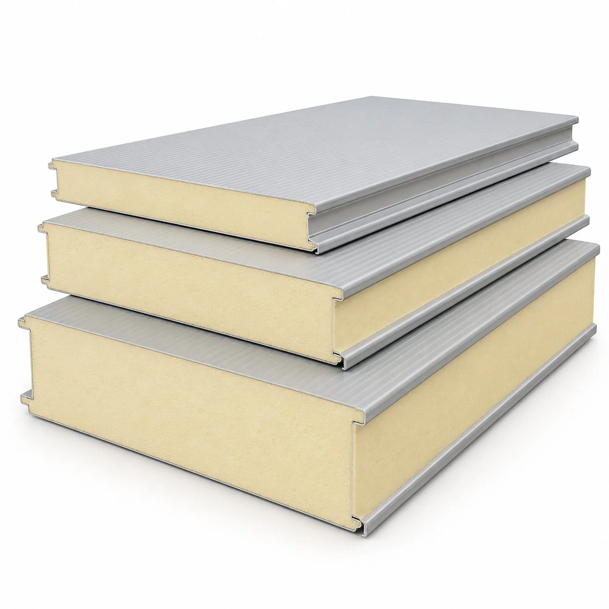 Real panel facade panel thickness