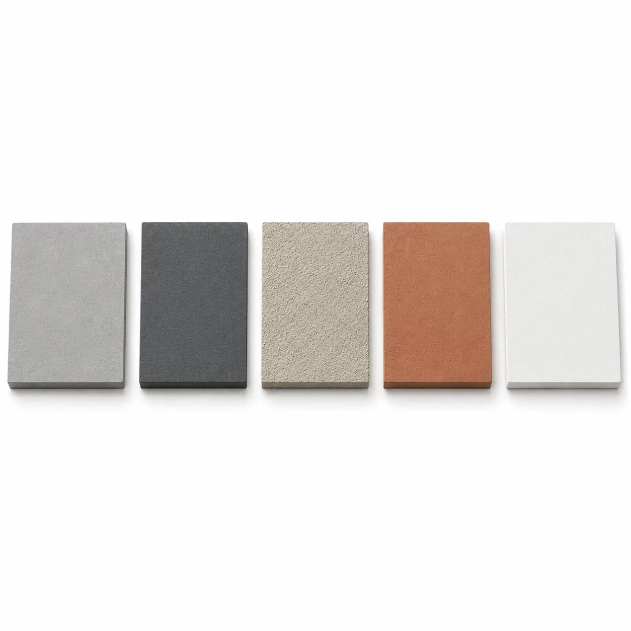 Real panel fibercement facade panel color options