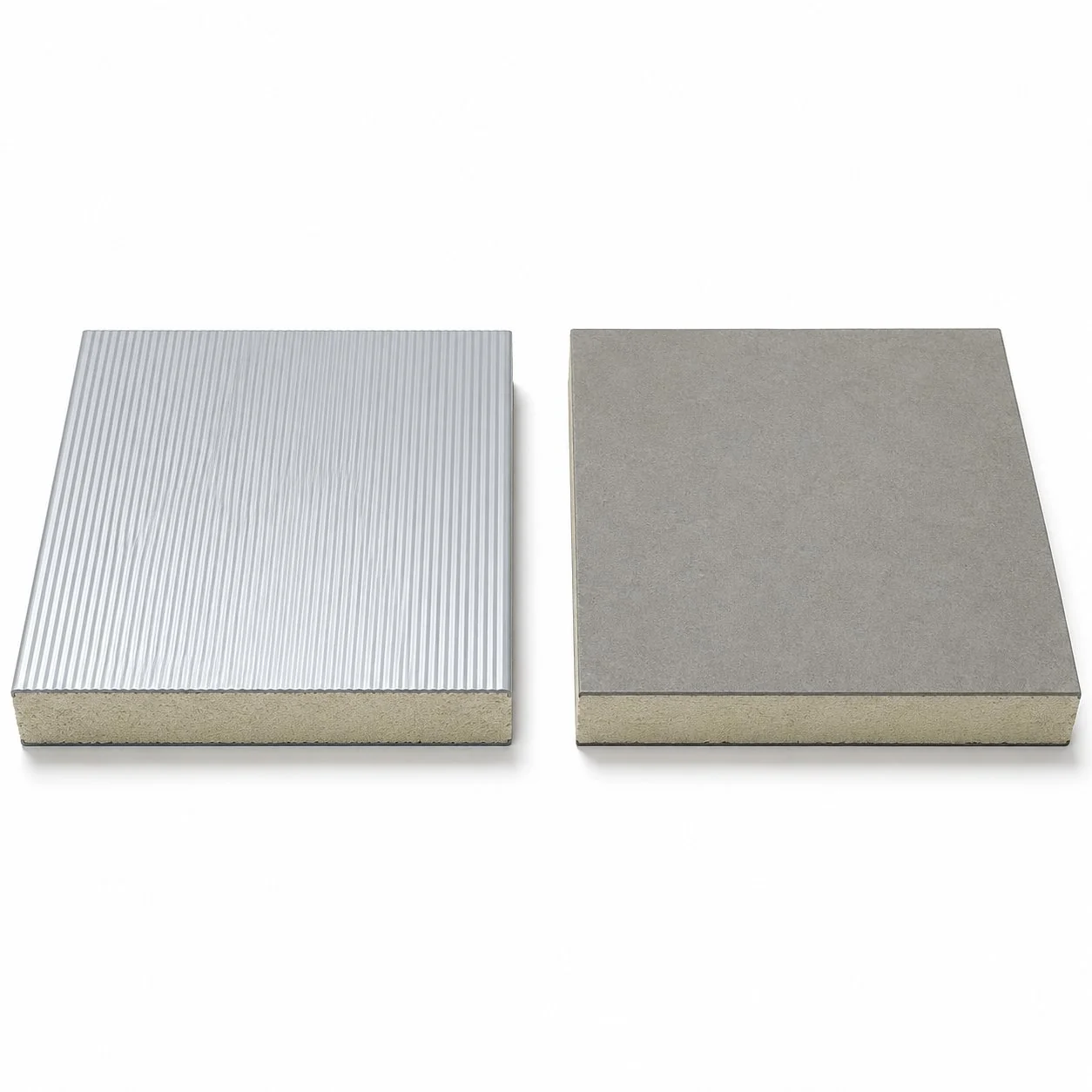 Real panel fibercement facade panel finishes