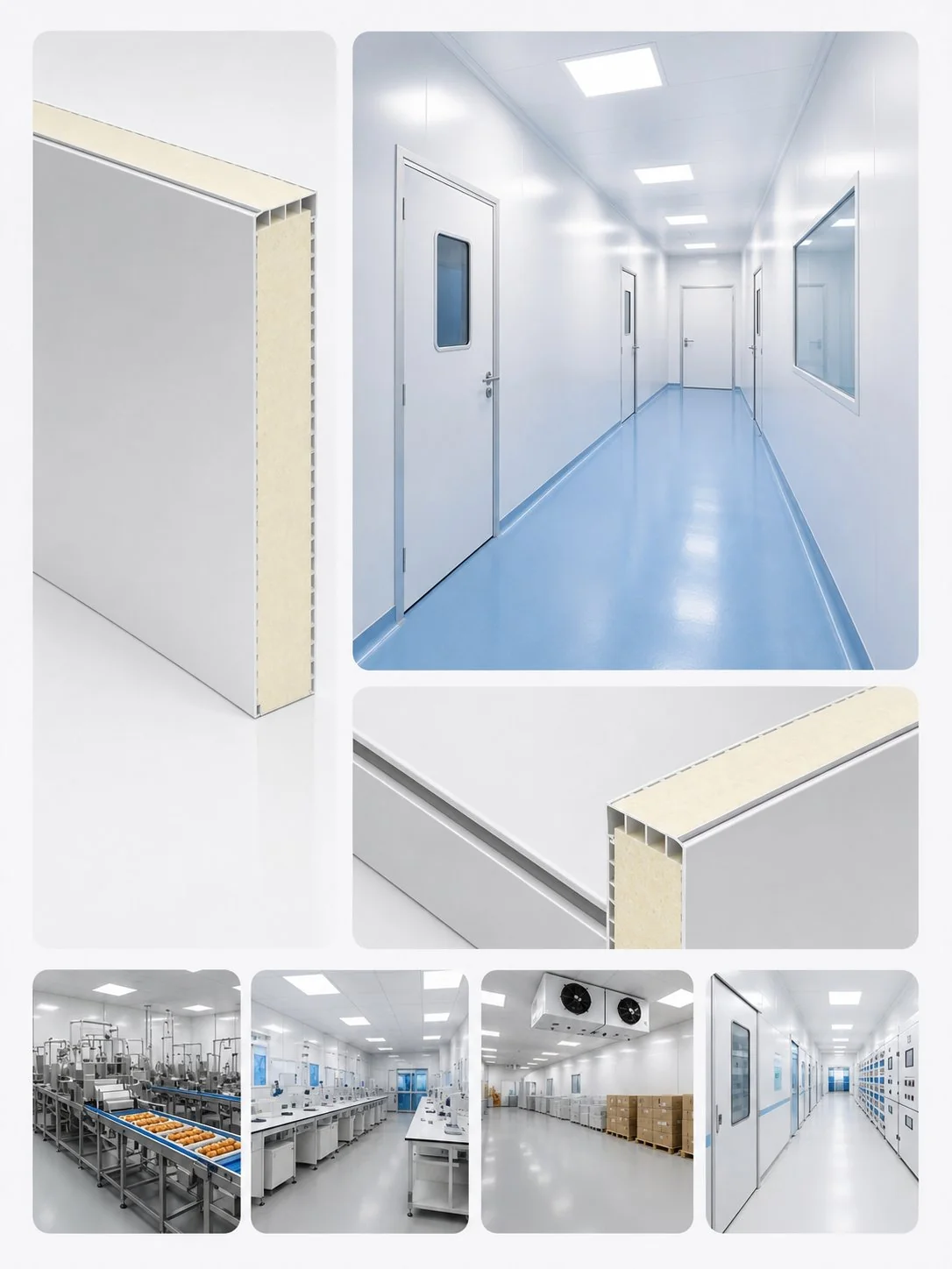 Real panel hygienic sandwich panel 1