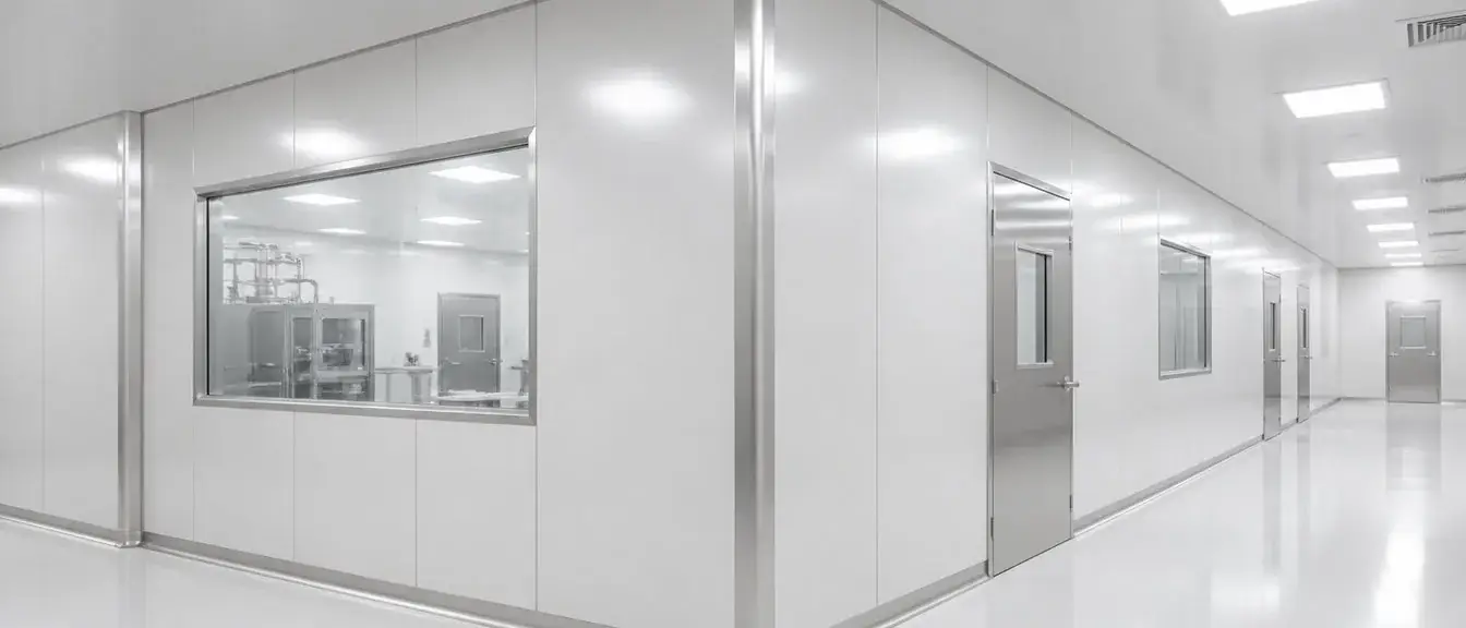 Real panel hygienic sandwich panel interior