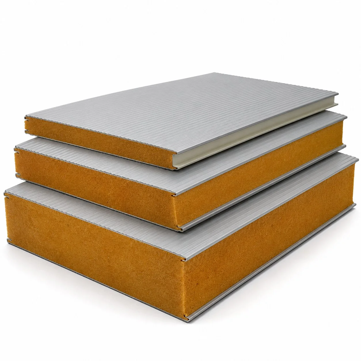 Real panel pir facade panel thickness
