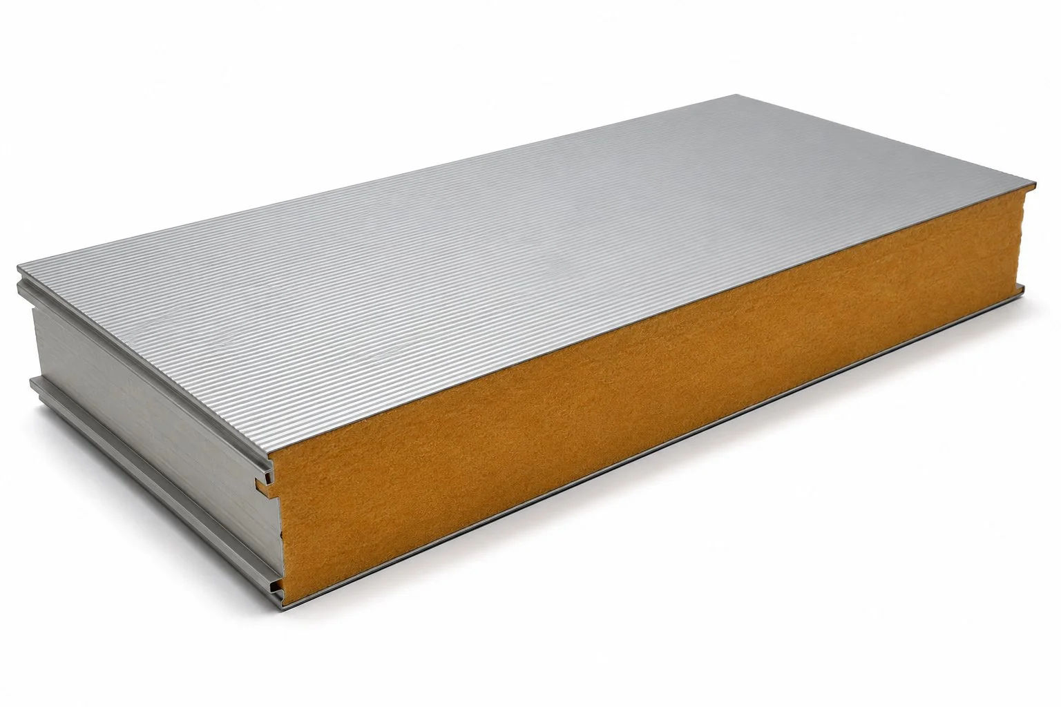 PIR facade panel with polyisocyanurate foam core and steel facings - Real Panel