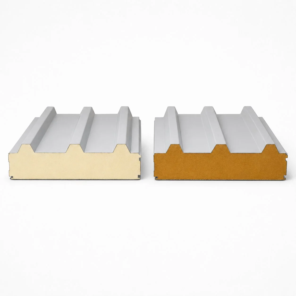 Real panel pir roof panel comparison