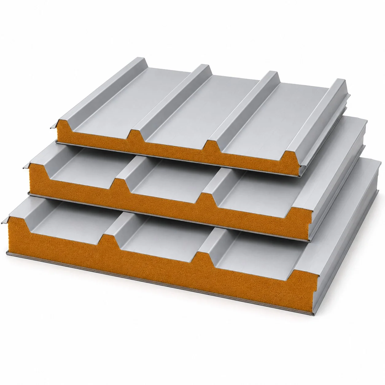 Real panel pir roof panel thickness