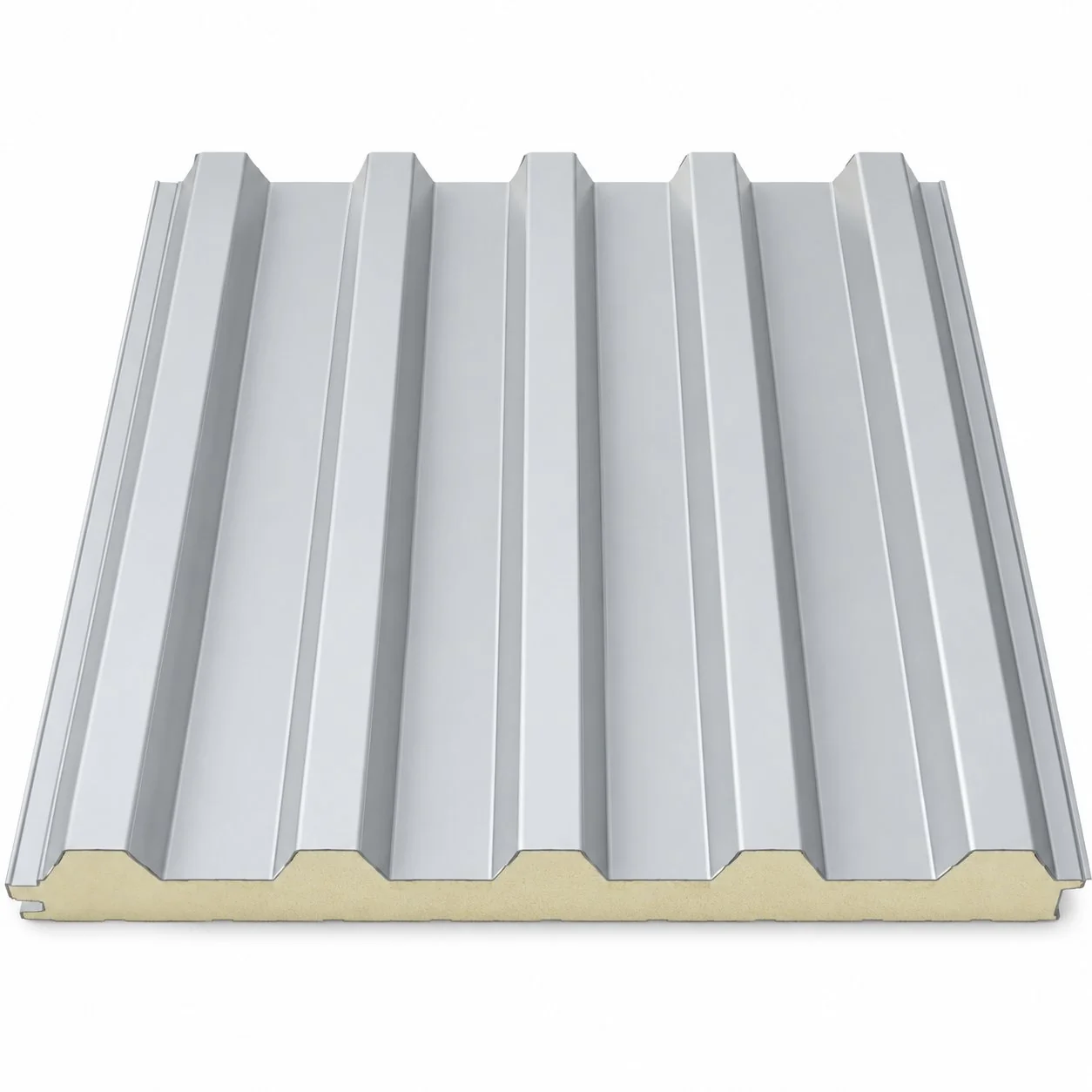 Real panel polyurethane roof panel profile