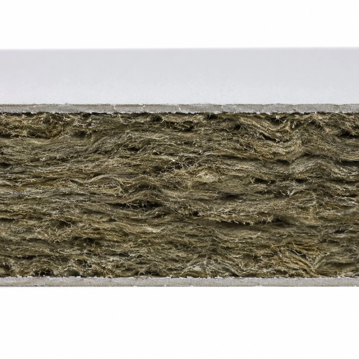 Real panel rockwool facade panel fiber core