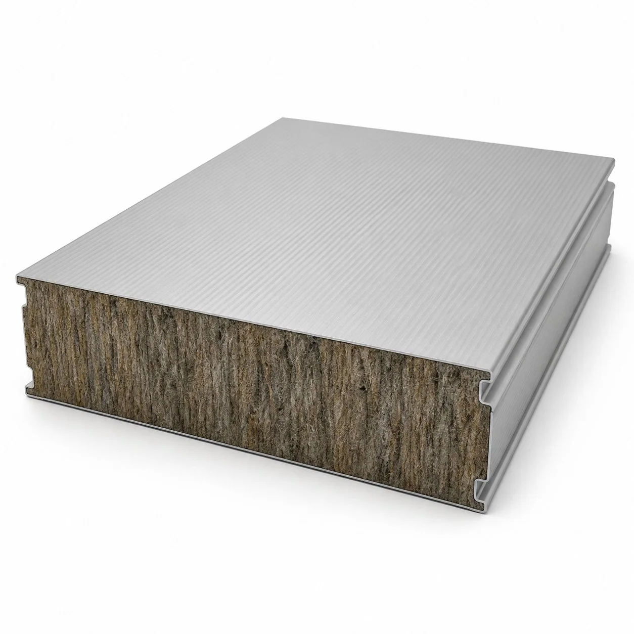 Real panel rockwool facade panel