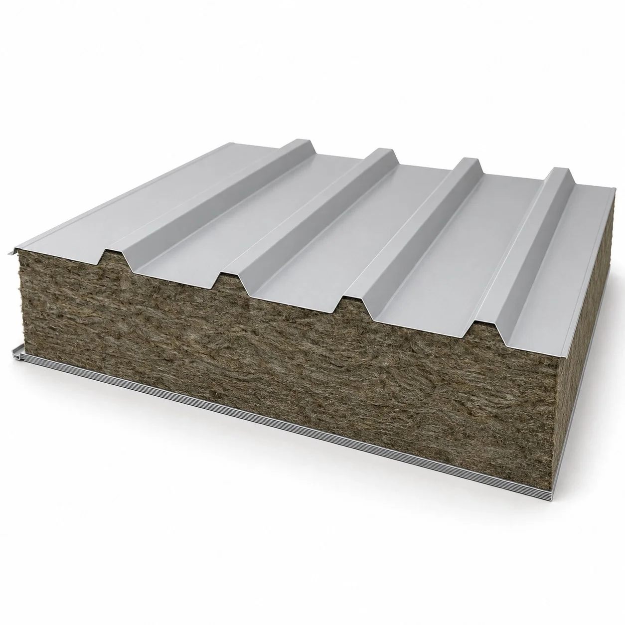 Real panel rockwool roof panel